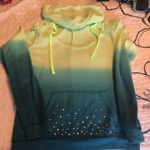 Light hooded sweatshirt